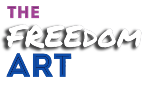 the freedom art logo